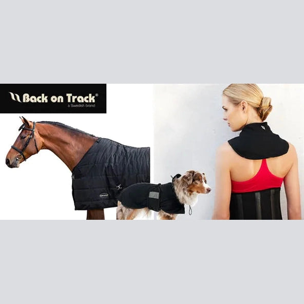 Bottes Attelle Back On Track En Maille 3D, Noir, Taille L - Pour Chevaux (paire)