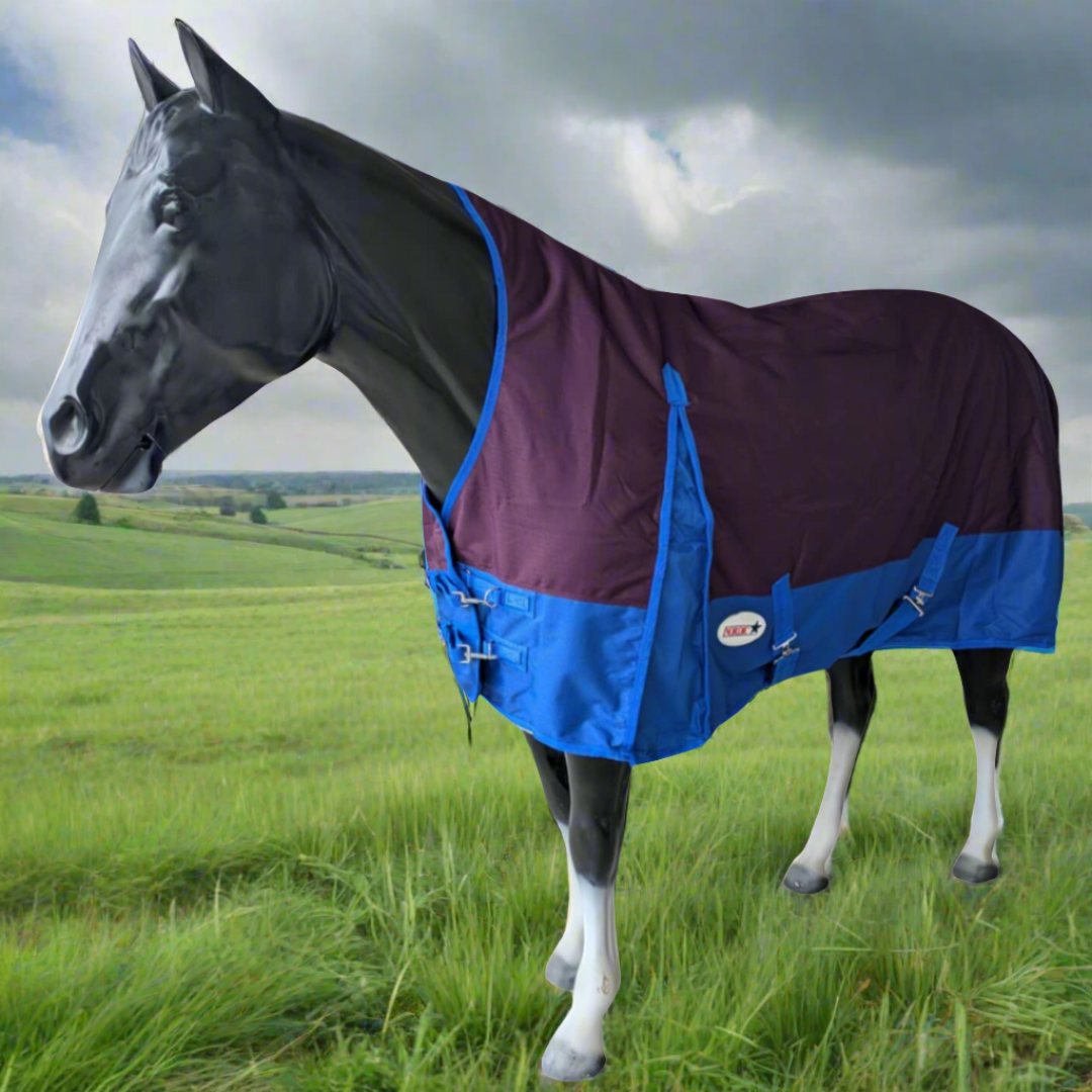 CLEARANCE -NORDIC STAR HIGHNECK TURNOUT 100GR - 1200D - PLUM/ROYAL