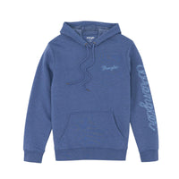 WRANGLER MENS GRAPHIC HOODIE - DARK DENIM
