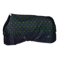 WEATHERBEETA SAXON 1200D STANDARD NECK HEAVY(300G) TURNOUT - BLACKWATCH PLAID (Clearance)