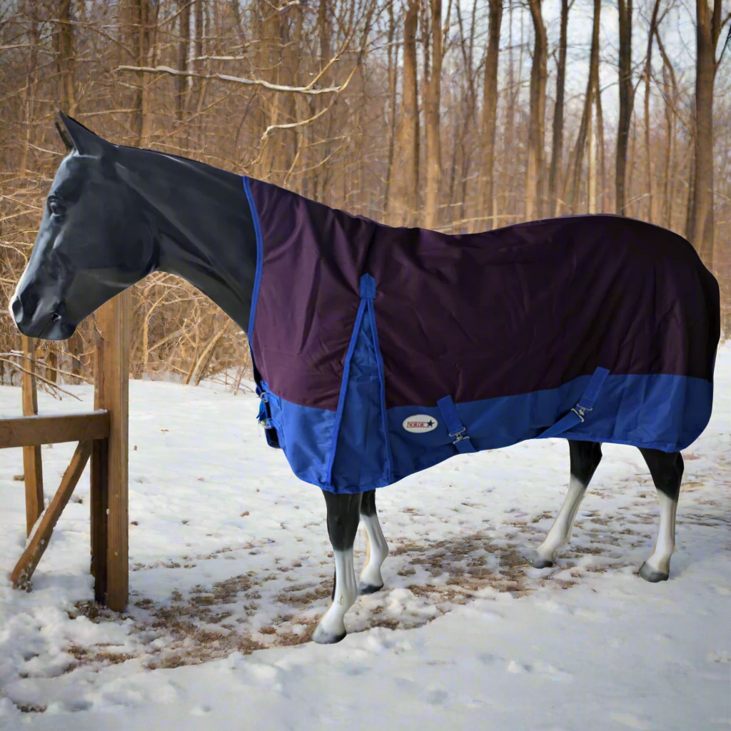 CLEARANCE -NORDIC STAR HIGHNECK TURNOUT 100GR - 1200D - PLUM/ROYAL