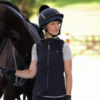 SHIRES AUBRION REACT GILET VEST WITH HOOD