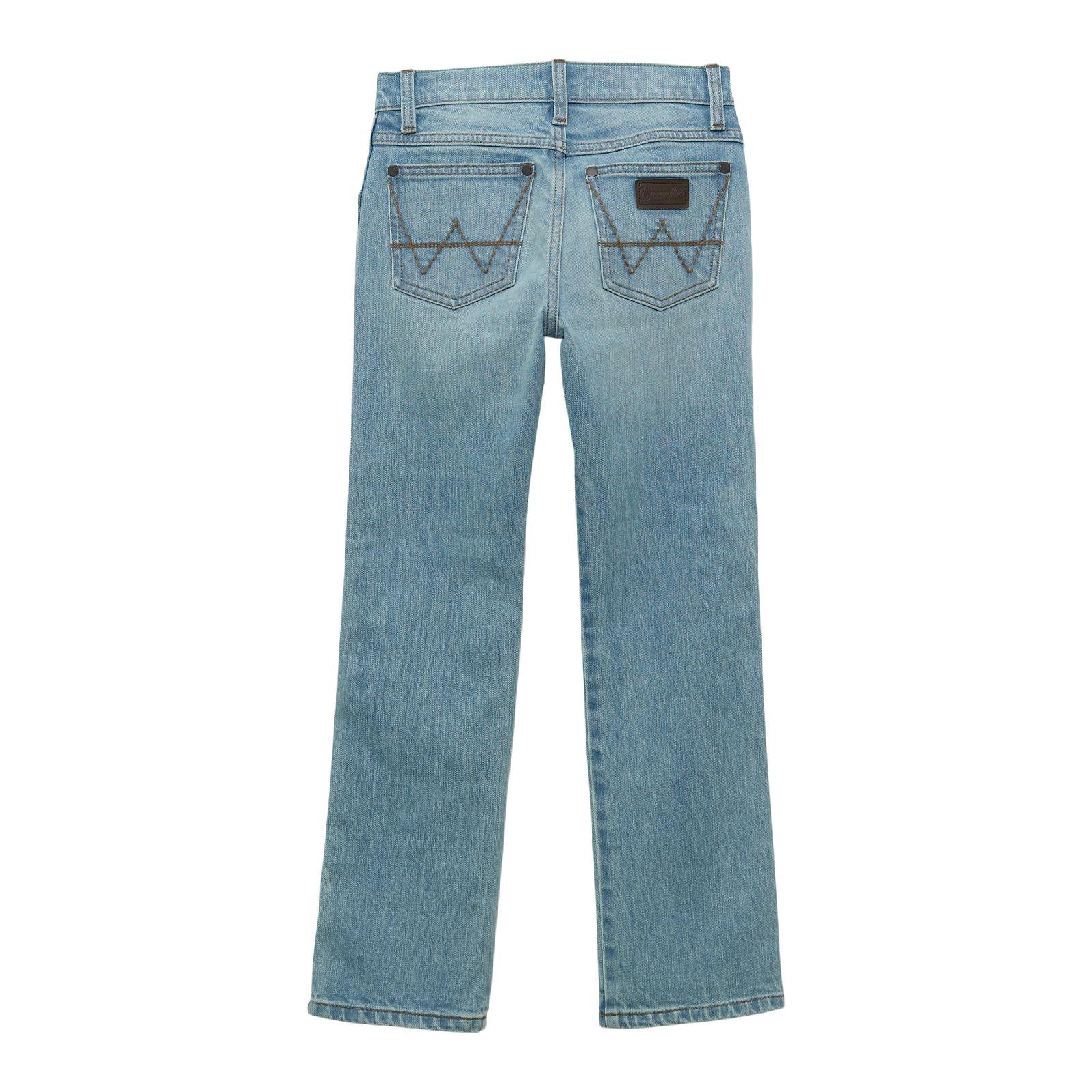 WRANGLER BOYS RETRO SLIM BOOT JEANS - MENDENHALL