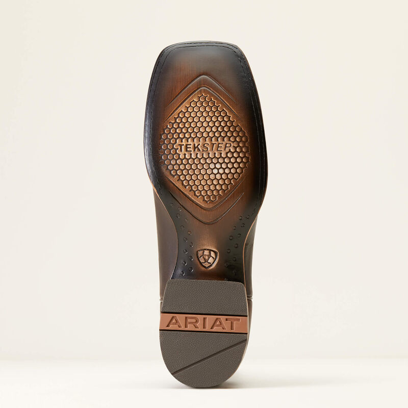 ARIAT MENS CROSSHAIR COWBOY BOOT - DARK WHISKEY