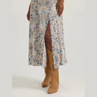 WRANGLER WOMENS WESTERN TANK MAXI DRESS