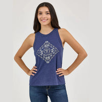 WRANGLER WOMENS WESTERN GRAPHIC GODDESS TANK