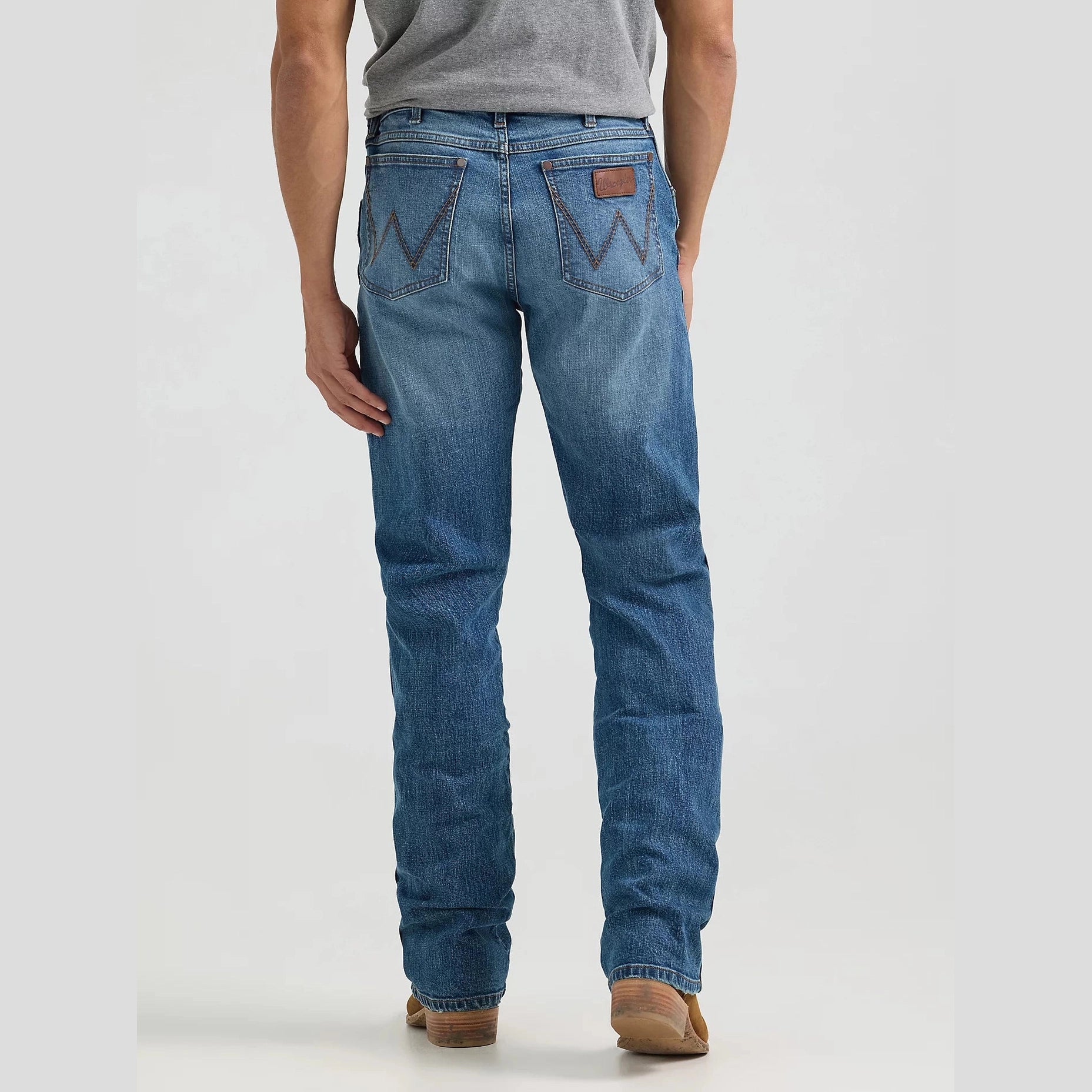WRANGLER MENS RETRO SLIM FIT BOOTCUT JEAN - HARRIS