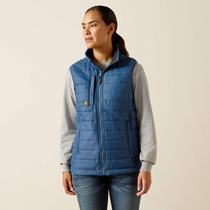 ARIAT WOMENS REBAR CORDURA RIPSTOP LIGHTWEIGHT INSULATED VEST