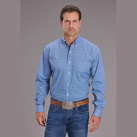 STETSON MENS DAWN MEDALLION PRINT SHIRT