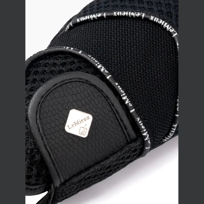 LEMIEUX 3D MESH RIDING GLOVES - BLACK