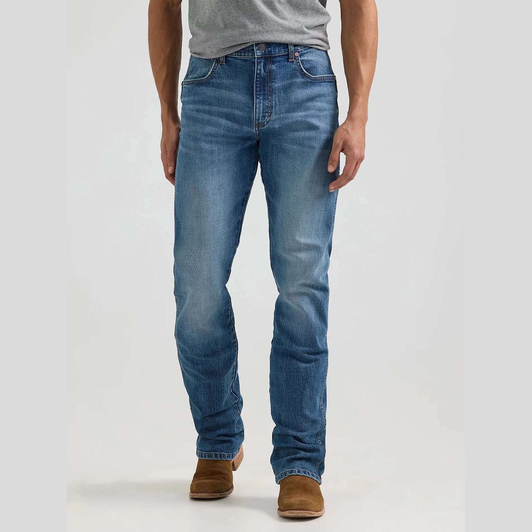 WRANGLER MENS RETRO SLIM FIT BOOTCUT JEAN - HARRIS