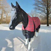 RED CHECK 1200D - 50GR HIGH NECK TURNOUT