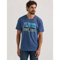 WRANGLER MENS GEORGE STRAIT TEE - DARK DENIM