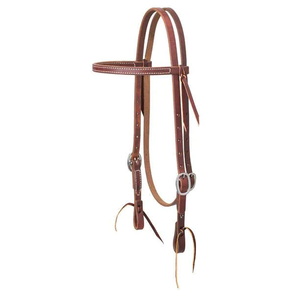 WEAVER WORKING TACK HARNESS LEATHER HEADSTALL