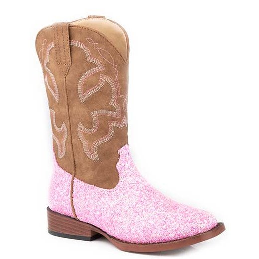 Girls sparkle boots hotsell