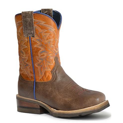 ROPER LITTLE KIDS COLT WESTERN BOOT - BROWN