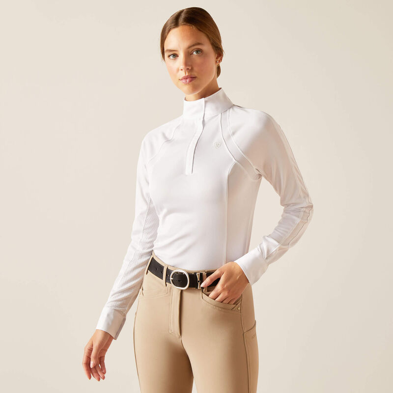 Ariat Sunstopper 3.0 Pro Show Shirt Sunstopper 3.0 Pro Show Shirt, Blanc, 34