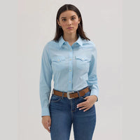 WRANGLER WOMENS WESTERN BUTTON DOWN SHIRT