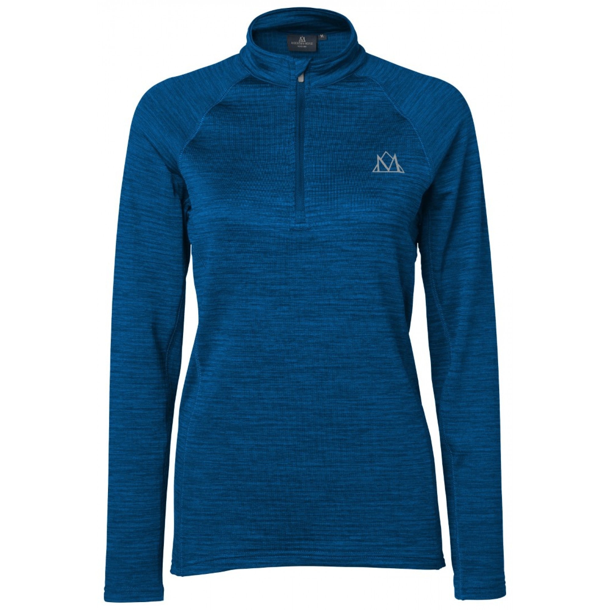 MOUNTAIN HORSE WOMENS TATE TECH FLEECE LONG SLEEVE TOP - NAVY