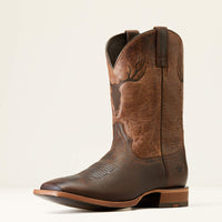 ARIAT MENS CROSSHAIR COWBOY BOOT - DARK WHISKEY