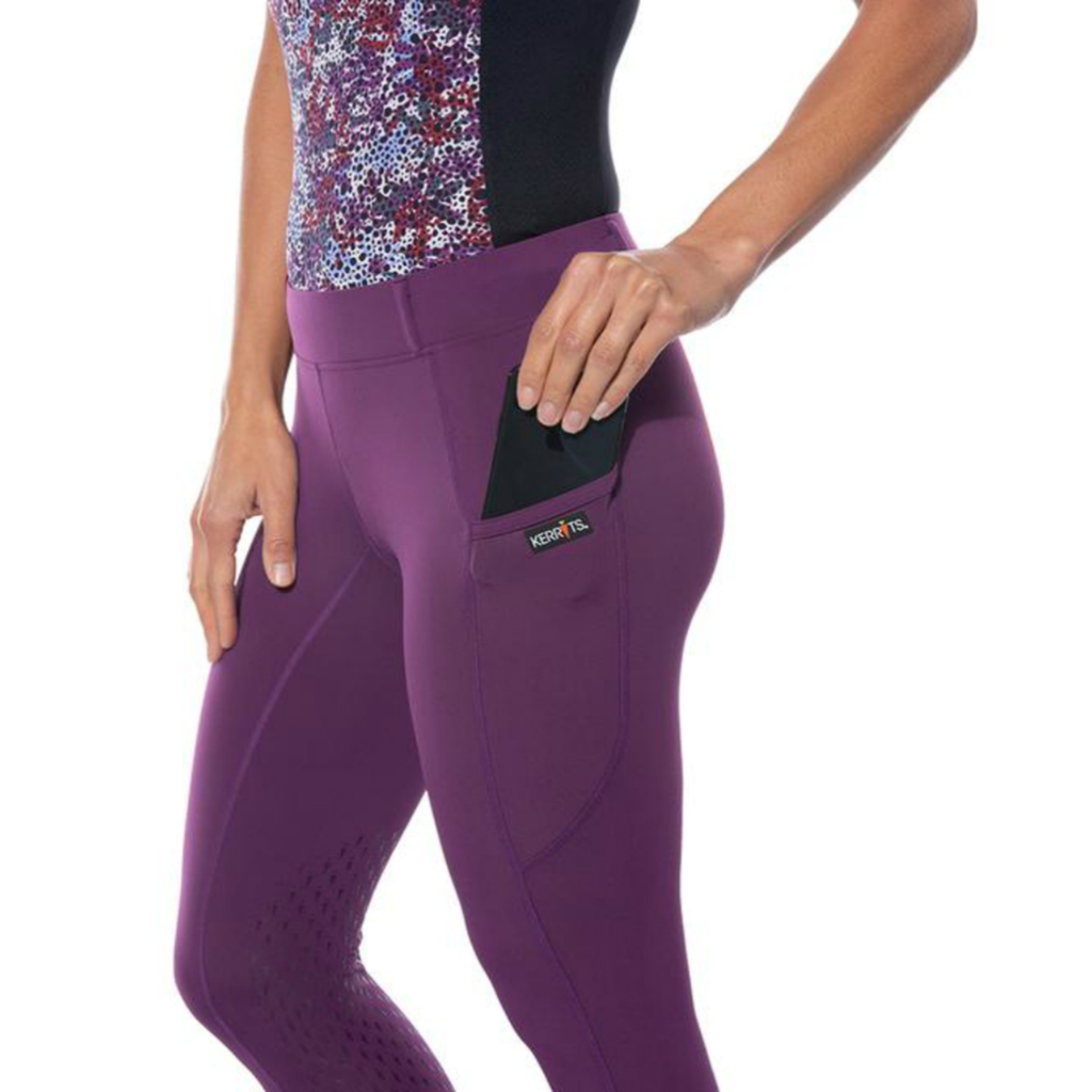 KERRITS ICE FIL KNEE PATCH TIGHT - TAN ONLY