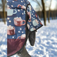 *LIMITED EDITION* HOT COCOA BURGUNDY BOTTOM 1200D - 200G REGULAR NECK TURNOUT