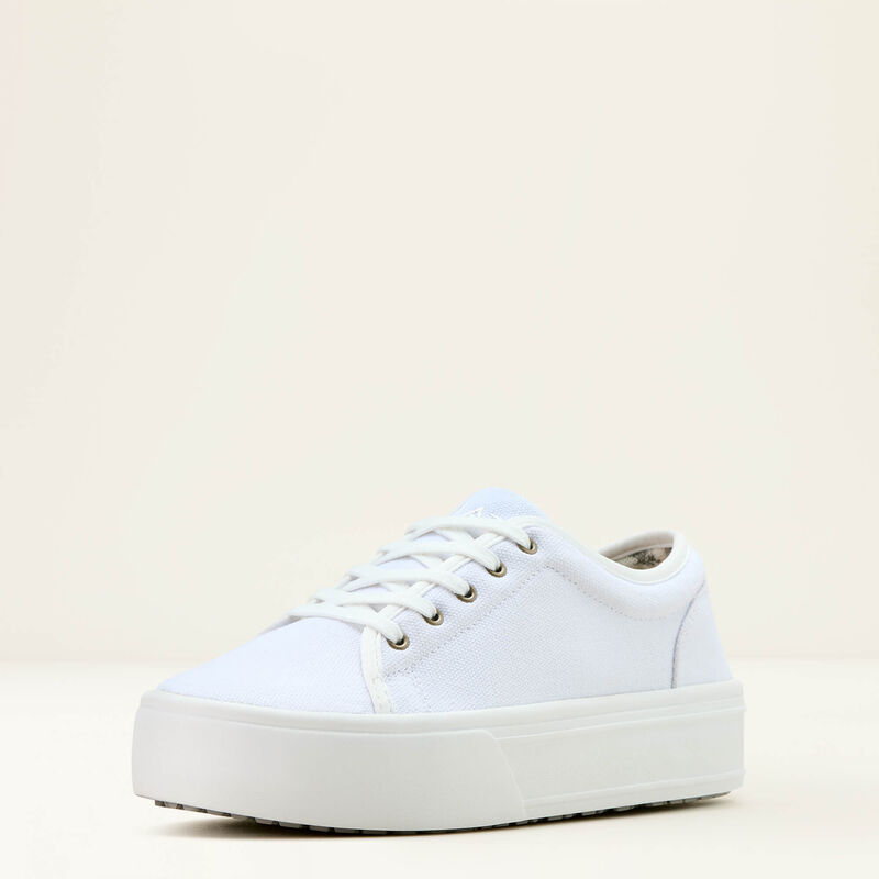 ARIAT WOMENS SKYLAR CASUAL SHOE - WHITE