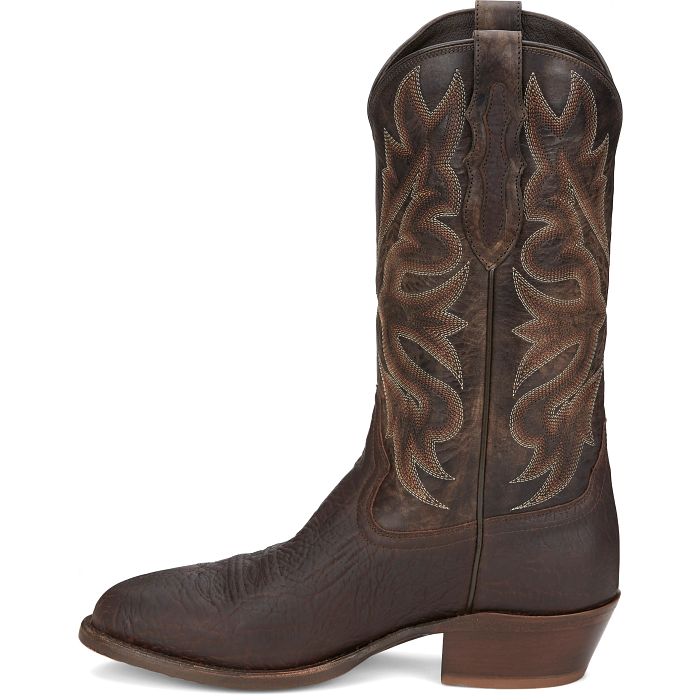 TONY LAMA MENS STEGALL BROWN WESTERN BOOT