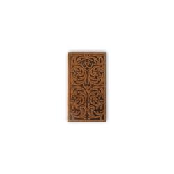 Ariat Rodeo Scrolling Embosed Medium Brown