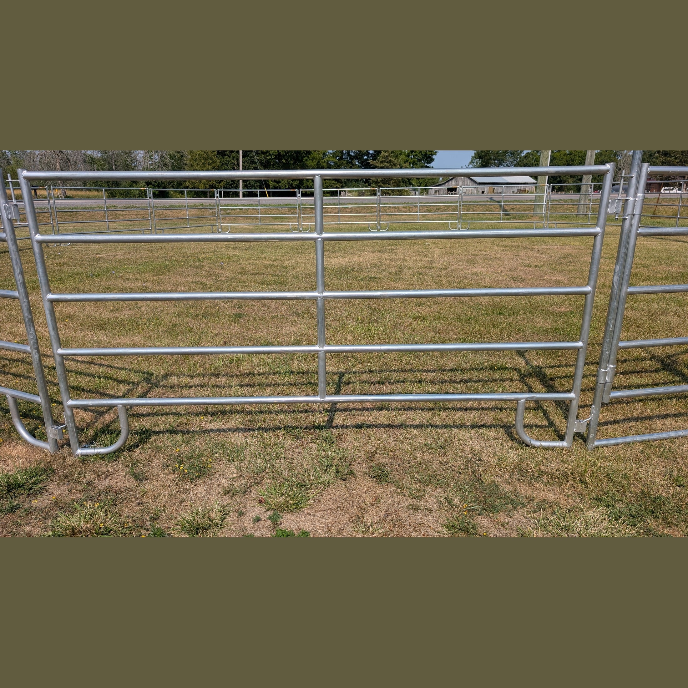 BORDER PANEL 10' GALVANIZED