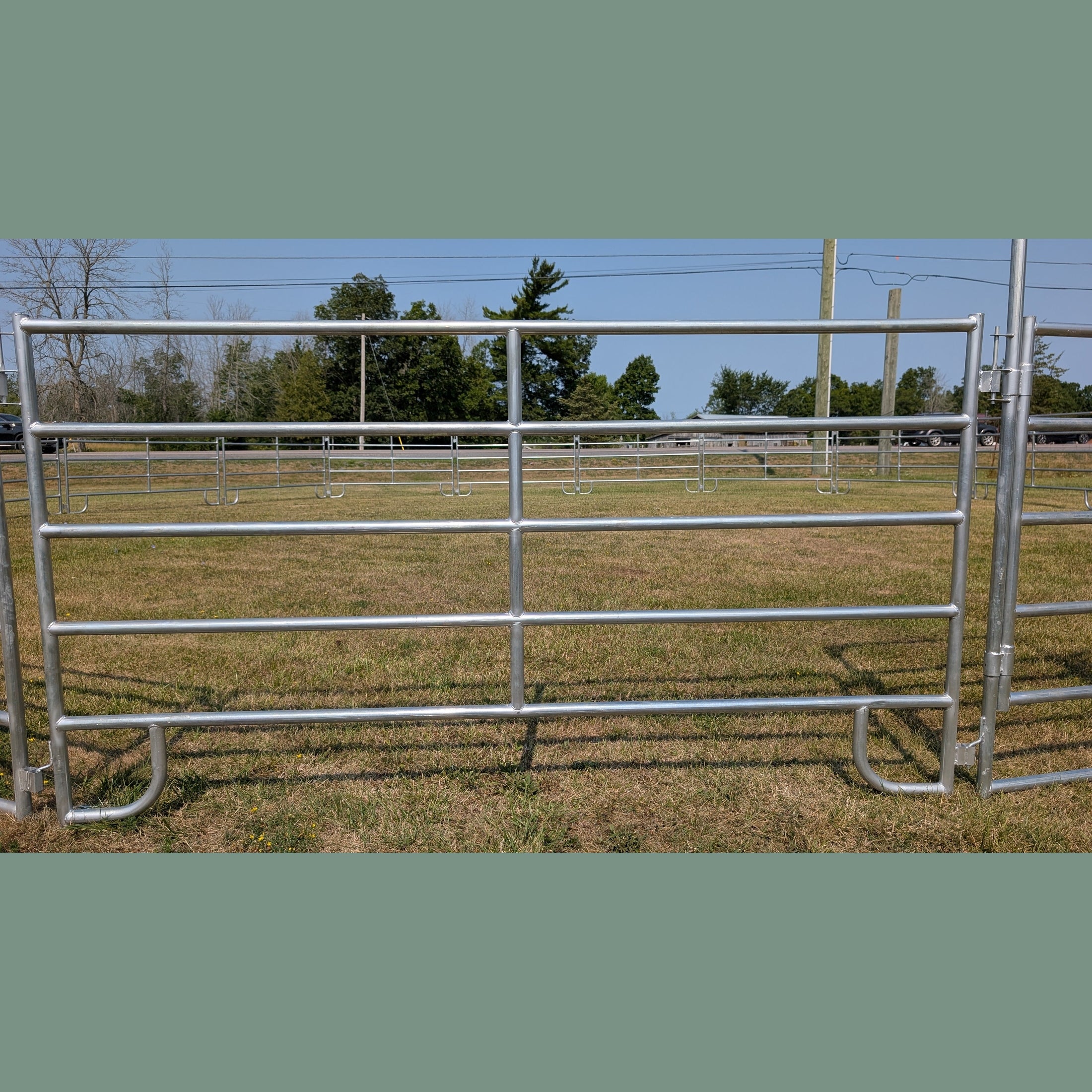 BORDER PANEL 10' GALVANIZED