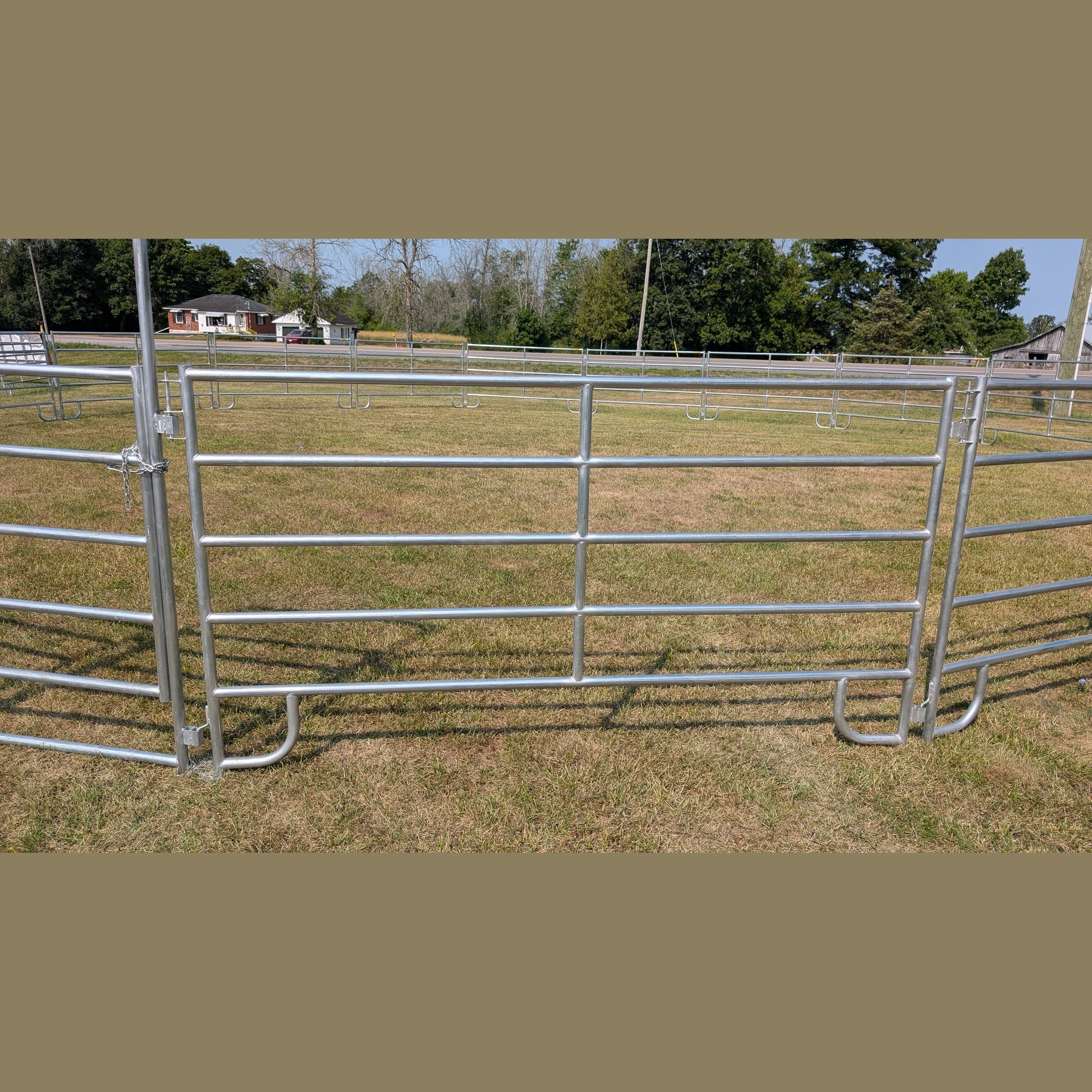 BORDER PANEL 10' GALVANIZED