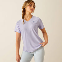 ARIAT WOMENS LAGUNA SHIRT - SWEET LAVENDER