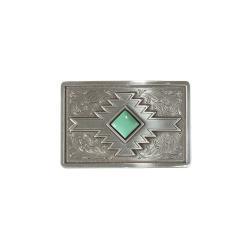 BLAZIN ROXX DIAMOND TURQUOISE SOUTHWEST BUCKLE