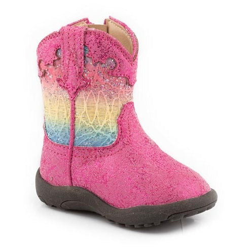 ROPER INFANT COWBABIES - PINK METALLIC