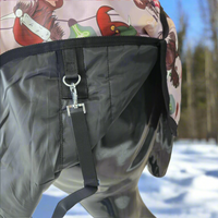 *LIMITED EDITION* MOO COW BLACK BOTTOM 1200D - 200G DETACH-A-NECK TURNOUT