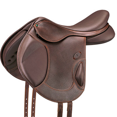 ARENA MONOFLAP JUMP SADDLE - 17.5 BROWN
