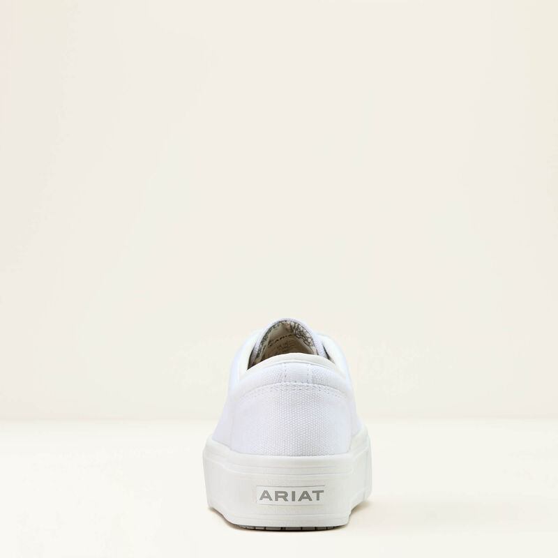 ARIAT WOMENS SKYLAR CASUAL SHOE - WHITE