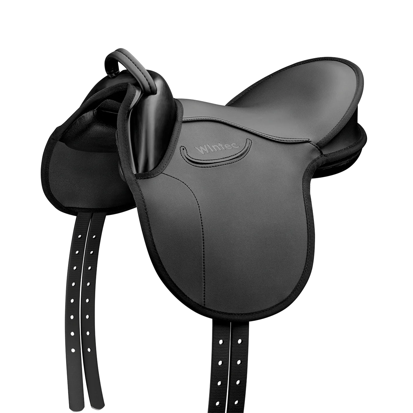 WINTEC KIDS SADDLE - BLACK