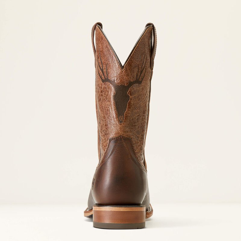 ARIAT MENS CROSSHAIR COWBOY BOOT - DARK WHISKEY