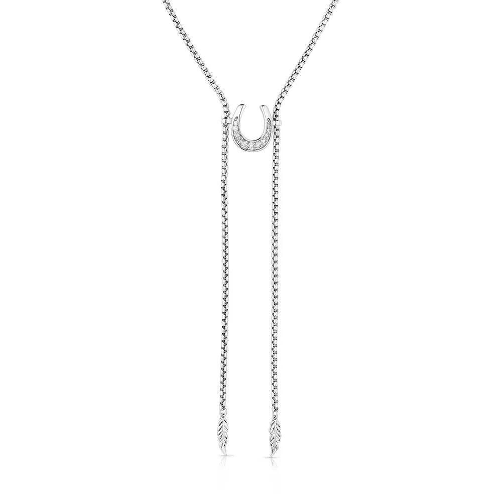 MONTANA SILVERSMITHS BETWEEN LUCK NECKLACE