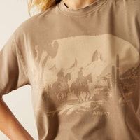 ARIAT WOMENS WESTERN MURAL TEE SHIRT