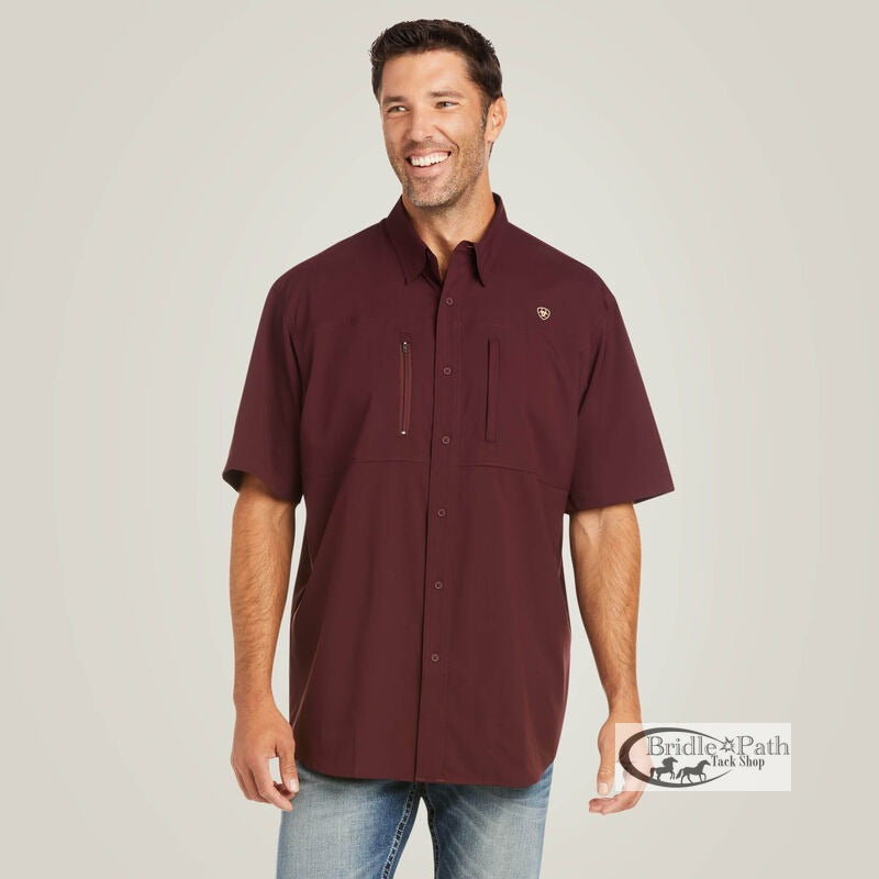 ARIAT MENS PRO SERIES VENTTEK SHORT SLEEVE SHIRT