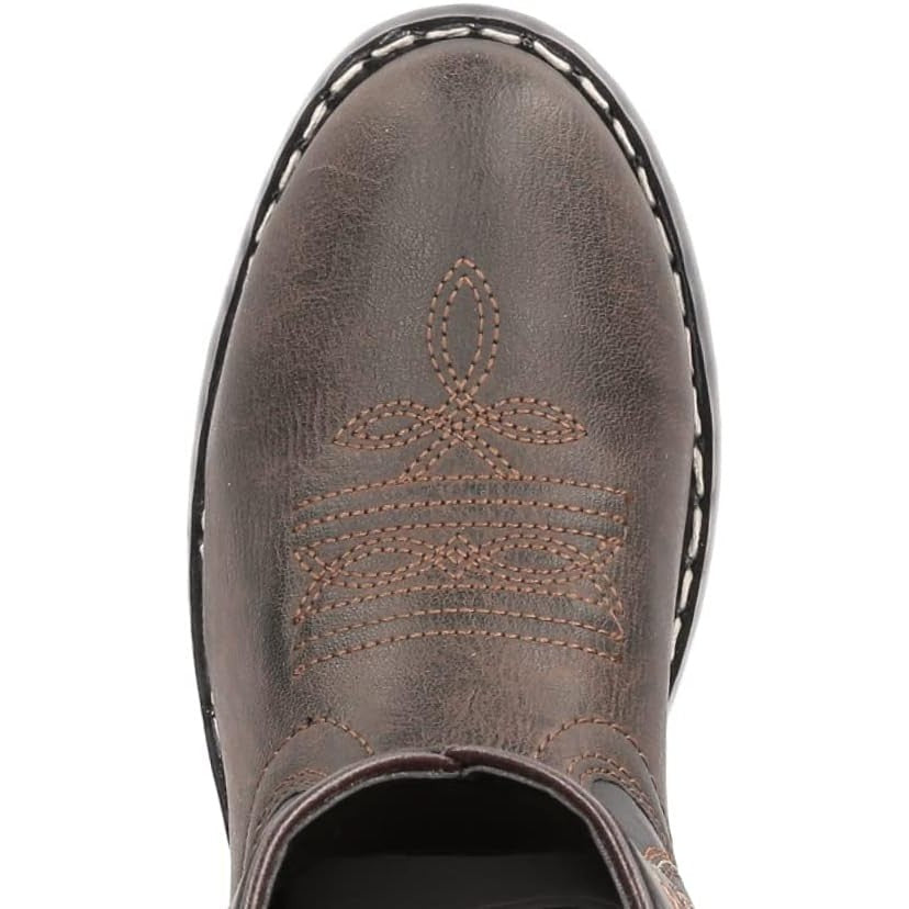 SMOKY MOUNTAIN MONTEREY YOUTH COWBOY BOOT - BROWN