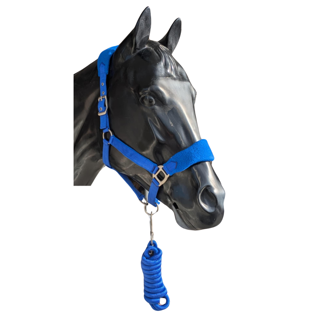 PRIME Summer Deals NYLON HALTER WITH FLEECE NOSE AND LEAD