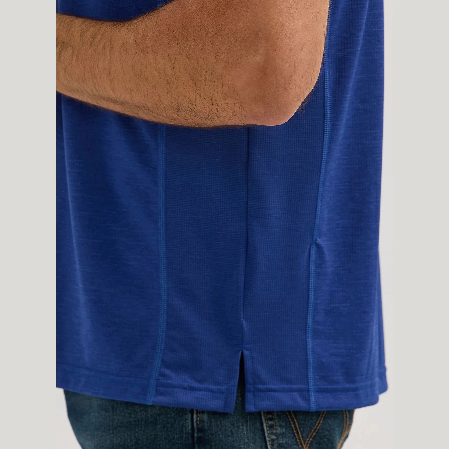 WRANGLER MENS PERFORMANCE POLO SHIRT - NAVY