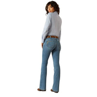 ARIAT WOMENS PERFECT RISE NAZ BOOT CUT JEANS - CRETE
