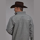ROPER MENS HI TECH FLEECE JACKET - TAUPE
