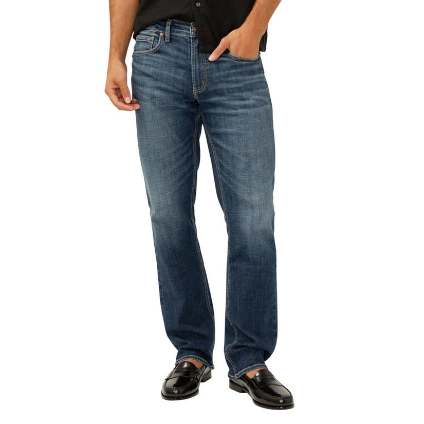 SILVER MENS GRAYSON CLASSIC FIT STRAIGHT LEG