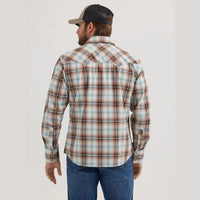 WRANGLER MENS RETRO SAWTOOTH SNAP POCKET WESTERN SHIRT